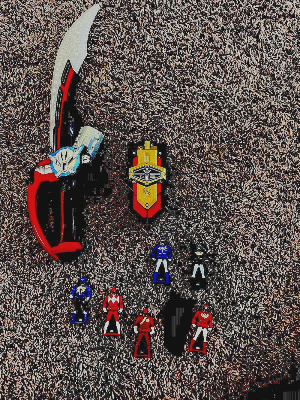 Power Rangers Super Megaforce Gokaiger Mobirates Ranger Key Morpher lot-untested